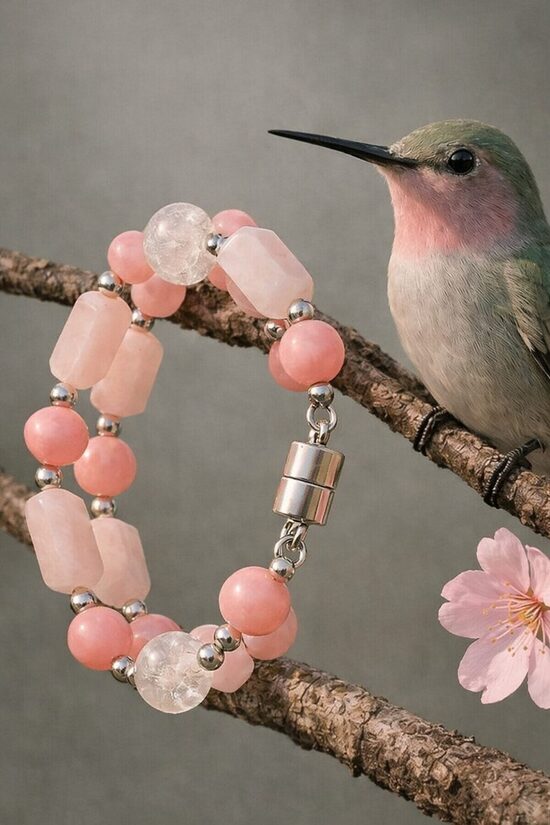 Dabīgo pērļu rokassprādze "Japāņu Dārza rota"